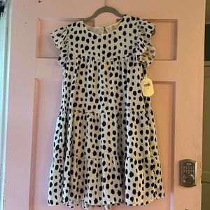 Altar’d State ivory and black sundress